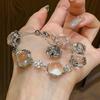 2025 Snowflake Glass Bracelet - Elegant, Versatile, Cold Style Jewelry