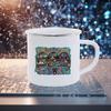 Happy Easter Themed Coffee Mugs Cute Coloful Juice Water Drinkware easy clean Mugs Novetly Rabbit Car Pattern Enamel Mug Safe