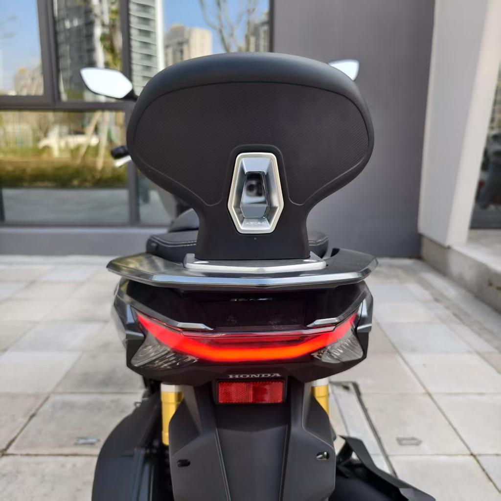 Modified Motorcycle PCX125 PCX150 PCX160 Rear Backrest Black Seat Sissy Bar Passenger Leather Pad Carrier for PCX 2021-2025