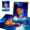 DIY Diamond Painting Castles and Fireworks Cross Stitch Kit Mosaic Art Diamond Painting Full Circle Diamond Home Decoration