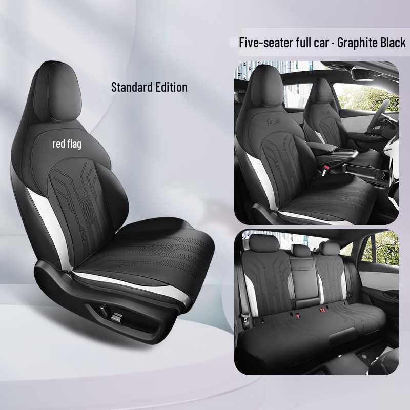 

Hongqi EH7 All-Season Suede Seat Cover Set - Breathable, Half-Wrapped Saddle Pad Specify Vehicle Model Year