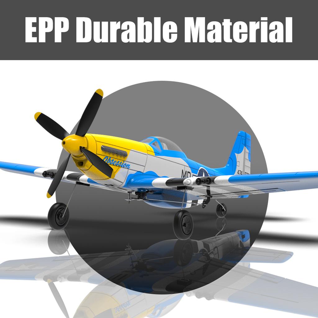 RC Airplane Fixed Wing Airplane with Gyroscope Auto Stable System Remote Controller for Children