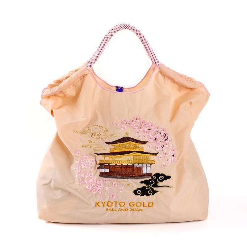 Nylon handbag bag new embroidered large capacity ball chain shoulder tide messenger tote bag