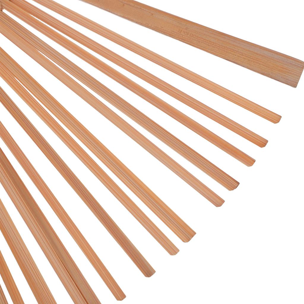 3Pcs Wood Folding Fan Frame Unfinished 22Cm DIY Hand Fan Material Japanese Style Creative Craft Kit for Festivals Shows