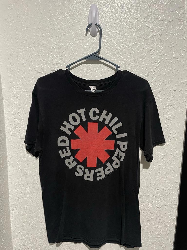Red Hot Chili Peppers Shirt Mens 2007 Men's Medium Band T-shirt Black