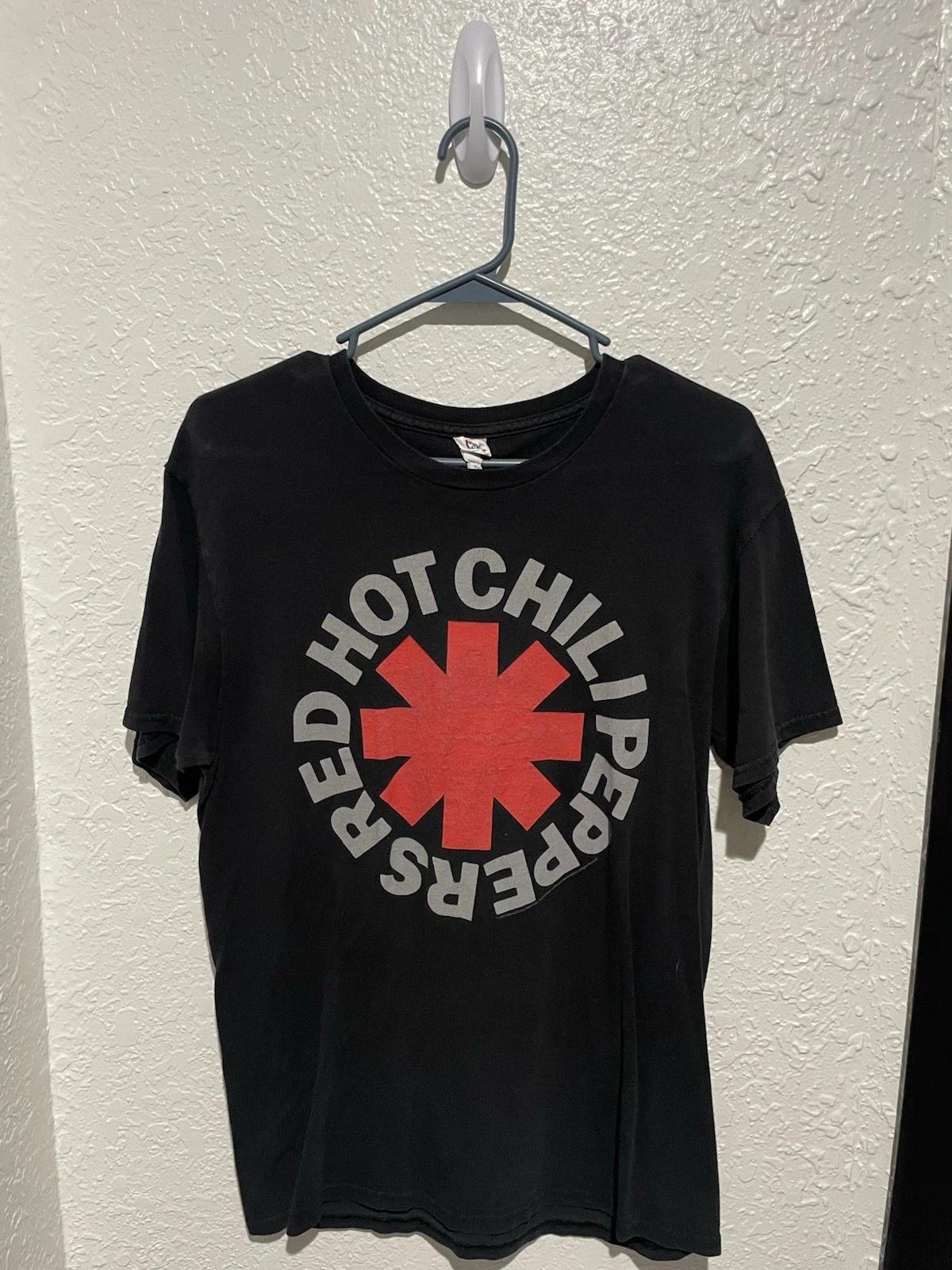 Red Hot Chili Peppers Shirt Mens 2007 Men s Medium Band T-shirt Black S