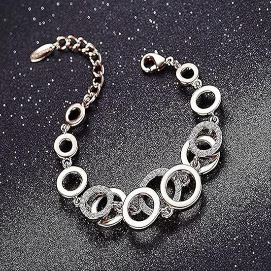 Latest Collection Gold Plated Combo of 2 Bracelet for Women and Girls Valentine Gift for Girlfriend