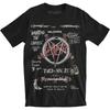 Slayer Haunting 84 Flier Slim Fit T-Shirt X-Large Schwarz Unisex T-Shirt