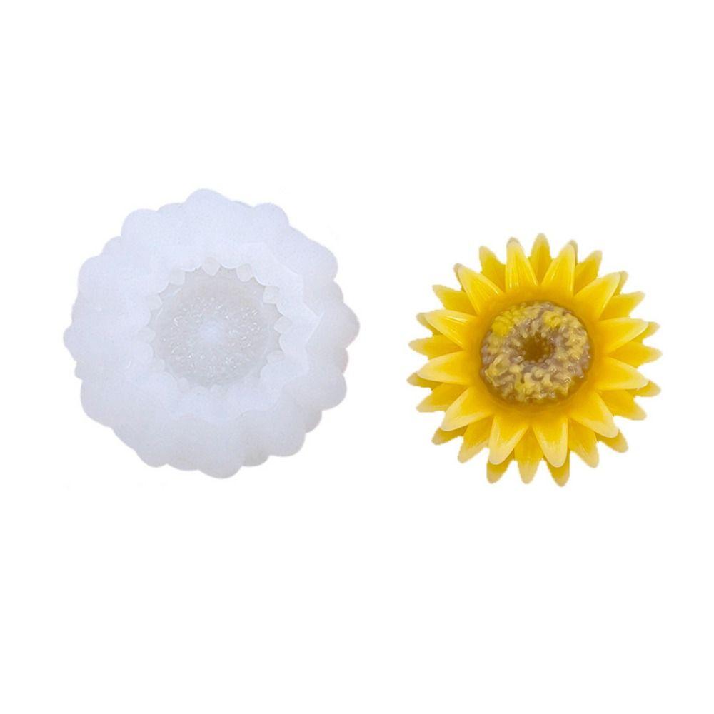 

3D Flower Silicone Mold Non-stick Crafts Gypsum Mold Pudding Jelly Mold For Chocolate Cake Pudding Style H