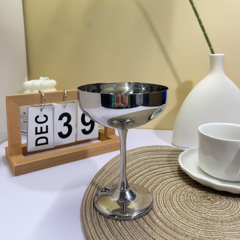 

304Stainless Steel Texture Dessert Cups Suitable for Displaying Dessert M68E China Mainland