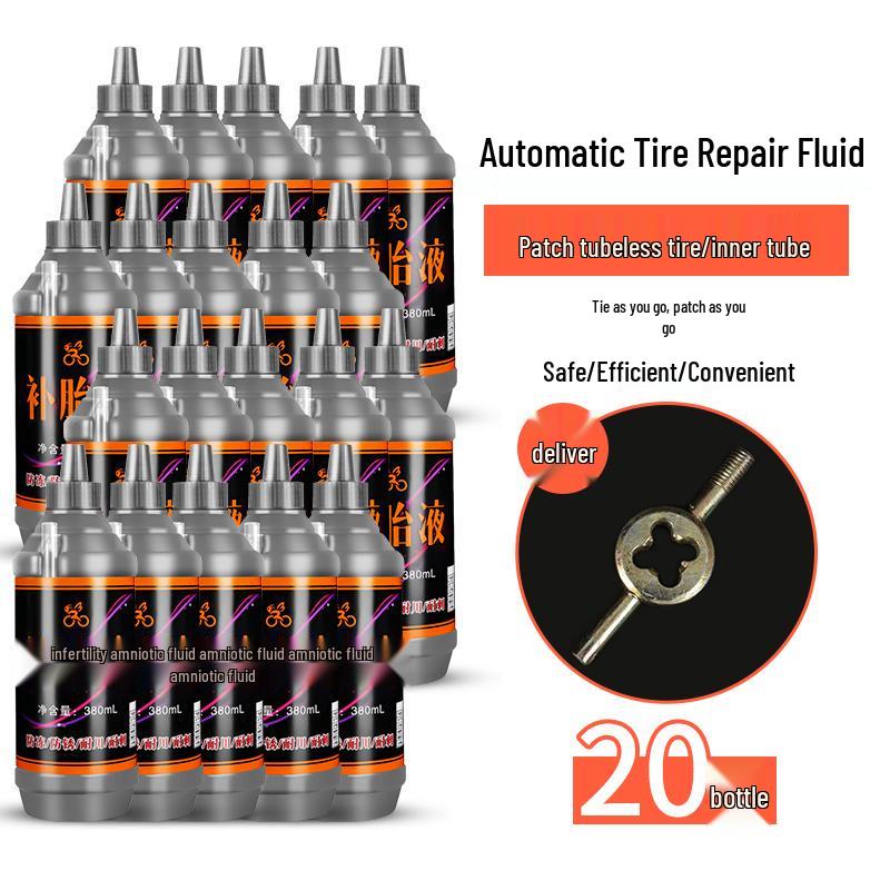 Tubeless Tire Repair Liquid for Cars & Motorcycles - Quick, Non-Destructive Fix