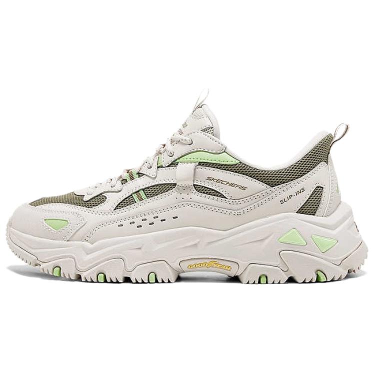 Женские кеды Skechers Cloudland на шнуровке Серые 180329-GRMT 36