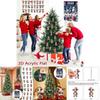 Christmas Countdown Series Cow Farm Acrylic Ornaments For Tree Decoration