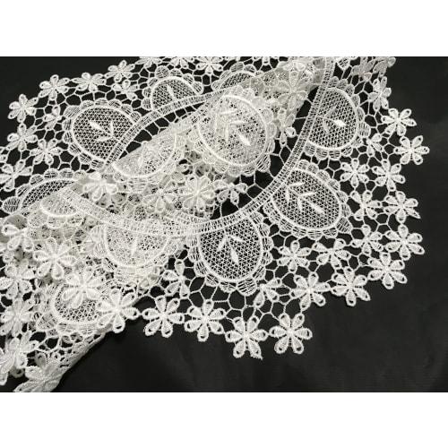 SweetBaku European Lace Doily Placemat, Table Center, Table Mat, Cloth, 30x45, 30x90