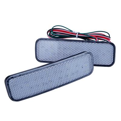 1778457 BK21515C0AA BK21 515B0 AA 2pcs Clear Lens LED Rear Bumper Reflector Brake Light Fit For Ford Transit Van  Connect