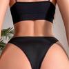 Double Thin Belt Hot and Sexy Women's Thong New Pure Desire Mesh Style Seamless Underwear