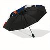 1pc Snoopy Halloween Windproof Automatic Umbrella, Portable Folding design, Lightweight for Women/Men Gift  a0811249