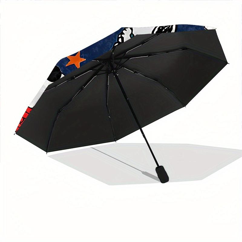 1pc Snoopy Halloween Windproof Automatic Umbrella, Portable Folding design, Lightweight for Women/Men Gift  a0811249