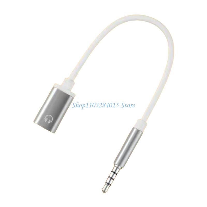 R6FF 3,5mm Klinke Stecker auf Typ C Buchse Kopfhörer USBC Ohrhörer Sound Adapterkabel für S23