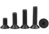 High-Strength Class 10.9 Flat Head Socket Cap Screws Bolts M2-M4