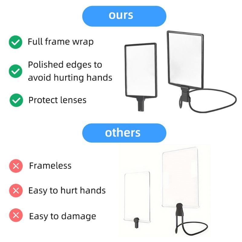High Definition Magnifier with Handheld Neck Design for Precise Tasks In Electronics Repair and Crafting Comfortable Wear