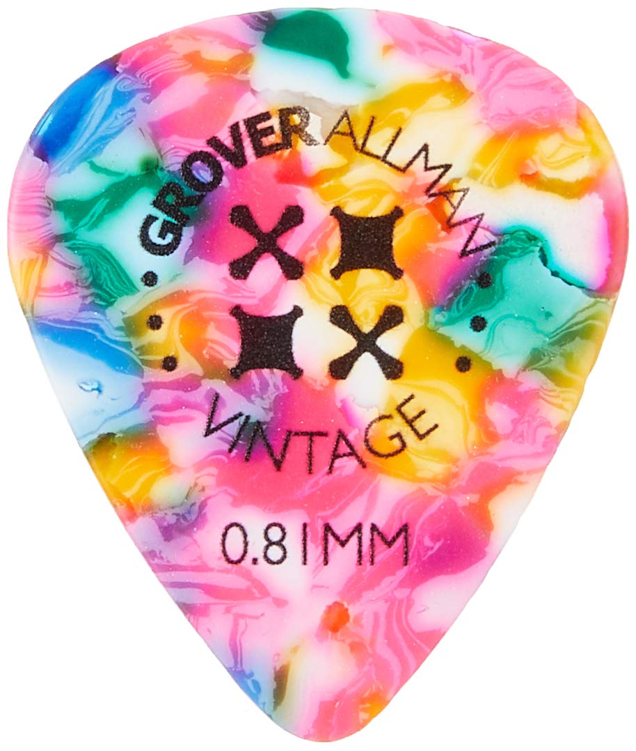 

Grover Allman Vintage 10 pieces Celluloid, Rainbow, 0.81mm