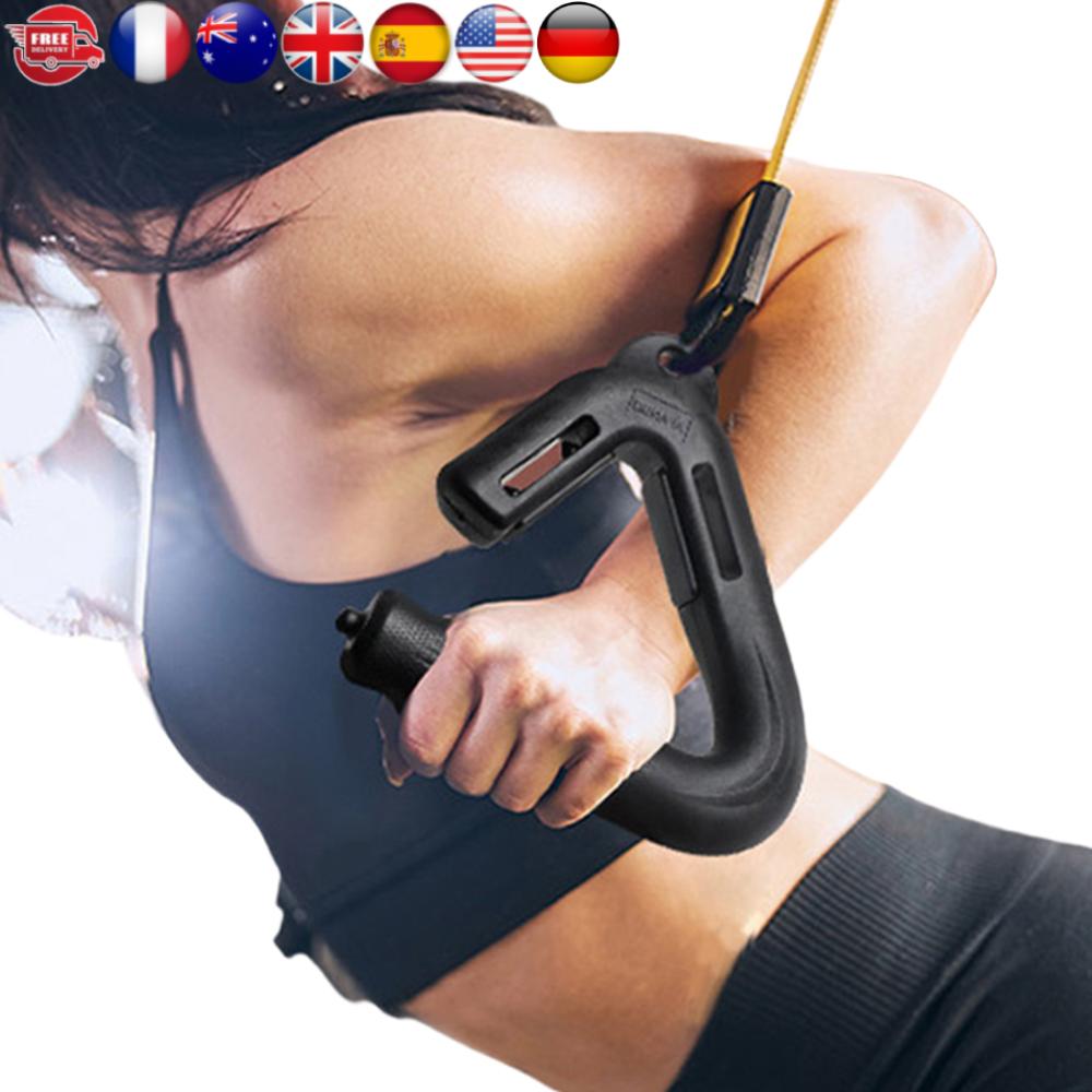 2Pcs Pulls Up Grip Handle Fitness Hook Handle Grip Non Slip Pull-up Bar Handle Heavy Duty Resistance Band Handle for Gym Fitness