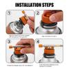 3 Pieces Camping Gas Stove Adapter Camping Stove Butane Adapter Split Type Furnace Converter Connector Camping Equipment