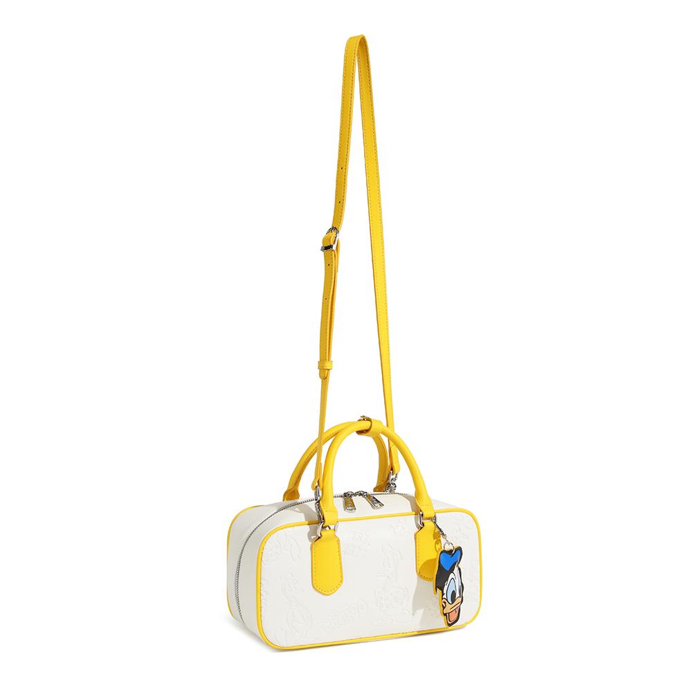 New Disney Donald Duck Series PU Shoulder Bag, Crossbody Bag, Handbag Women's Yellow BMK-71566Y