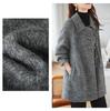Women's Mid-Length Woolen Coat - Autumn/Winter 2025 Korean Style