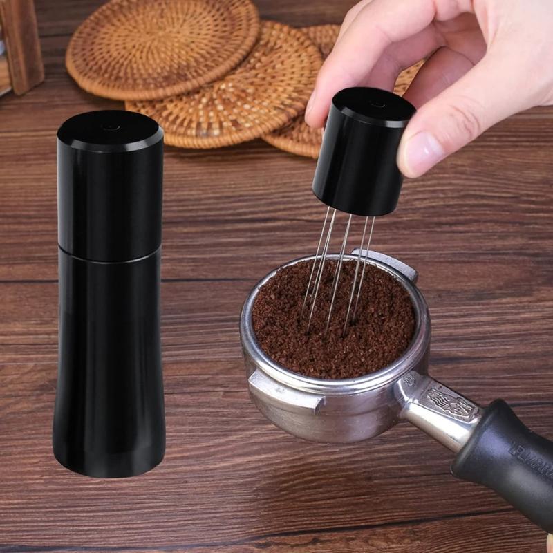 Stainless Steel Coffee Tamper Espresso Coffee Stirrer Needle Coffee Powder Distributor Hand Stirrer Tool for