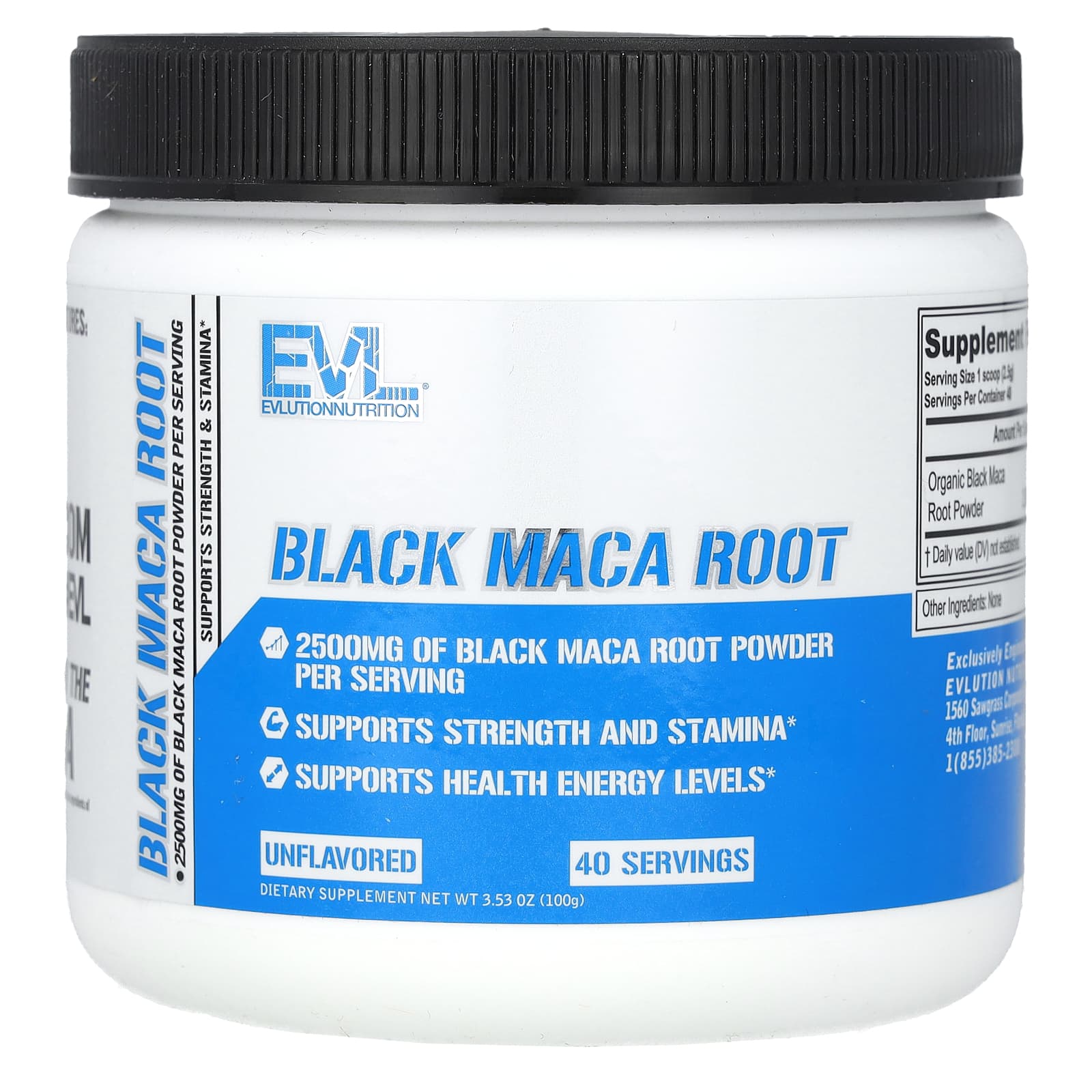 

Black Maca Root, Unflavored, 100G(3.53Oz)