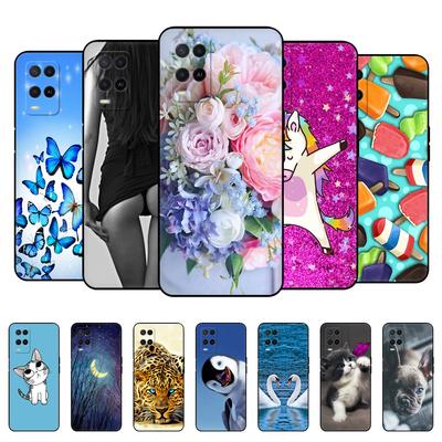 Pre OPPO A54 Puzdro Kryt na zadnú stranu telefónu Pre OPPO A54 5G 4G Puzdro CPH2239 CPH2195 OPPOA54 A 54 Nárazník Silikónové Mäkké Funda čierne tpu puzdro