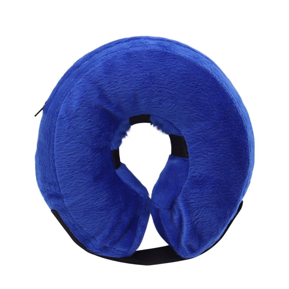 Inflatable Pet Cone Collar - Anti-Lick Elizabethan Neck Brace for Cats & Dogs