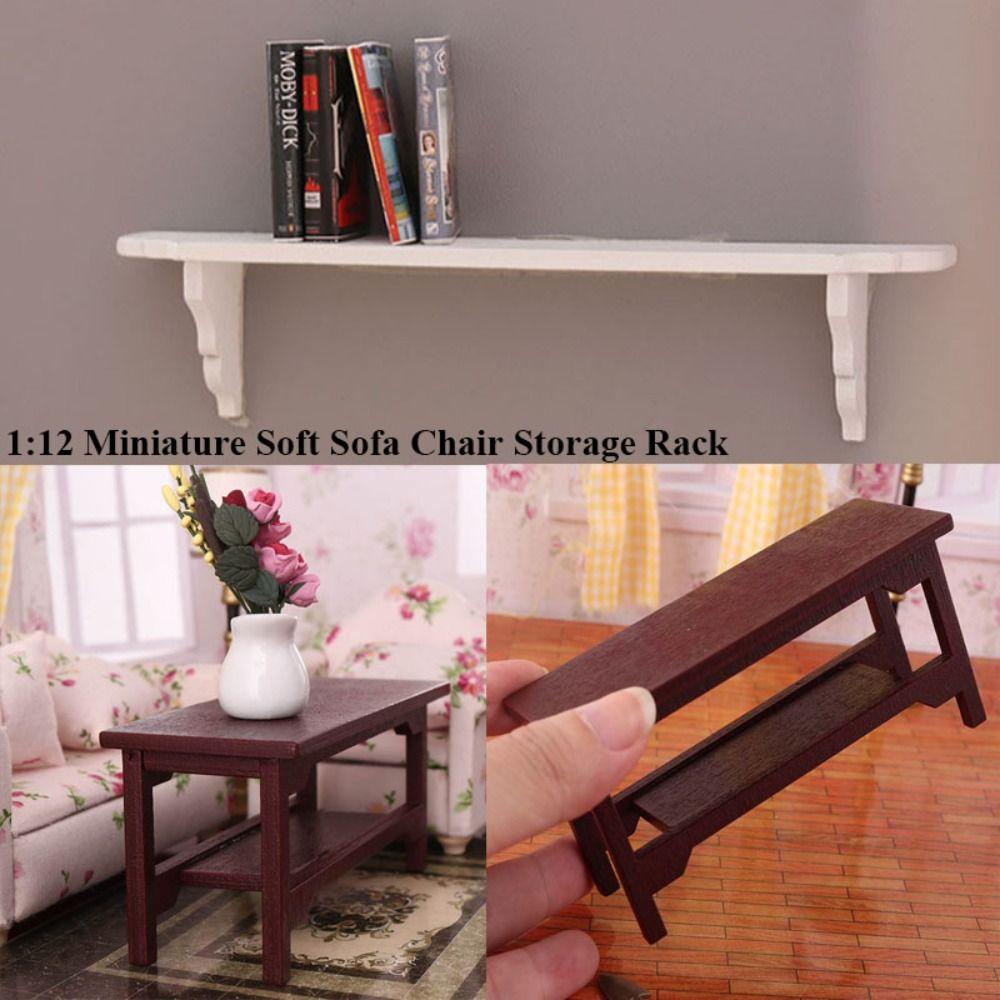 

Миниатюрный мягкий диван 1:12 стеллажей для хранения кукол высокого качества, мебель, игрушки, украшения кукольного домика