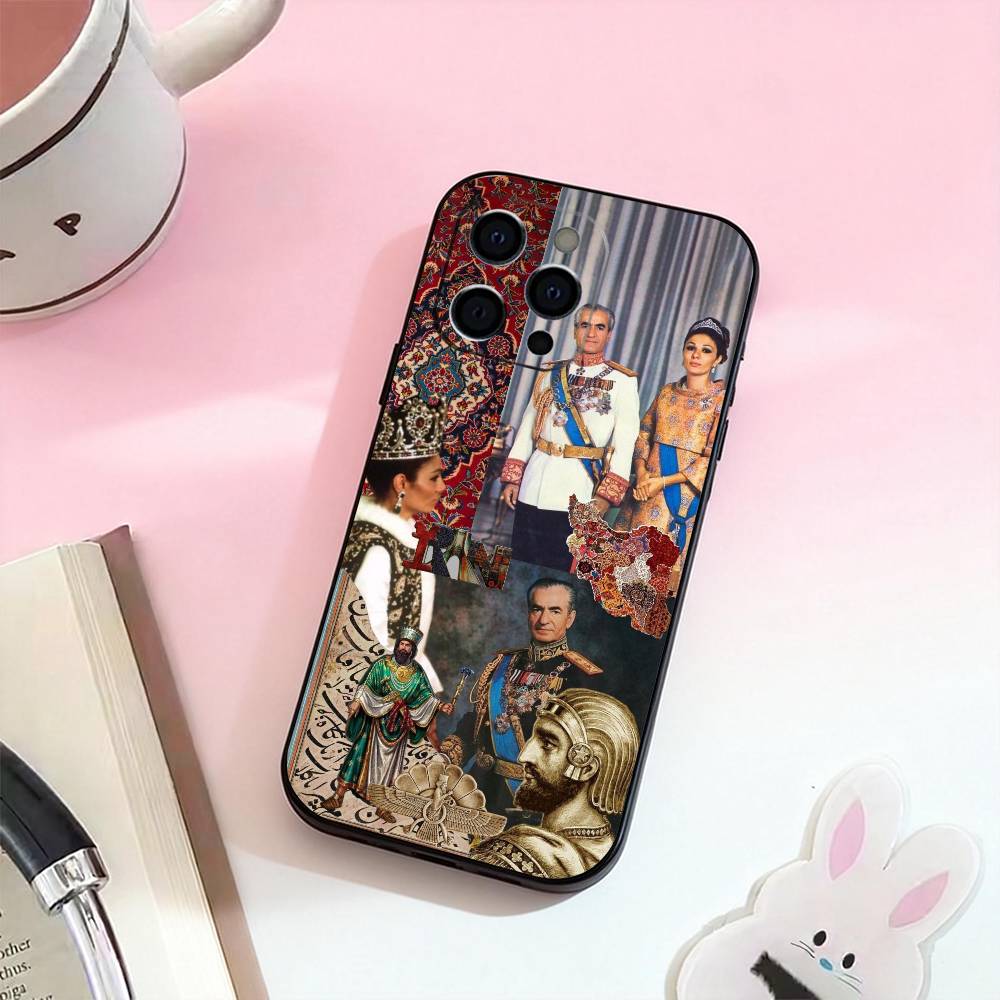 

Mohammad Reza Pahlavi Phone Case For iPhone 17,16,15,14,13,12,11 Plus,Pro,Max,XS Silicone Soft Cover iPhone11PROMAX