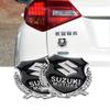 1/2pcs 3D Car Badge Metal Sticker Window Trunk Emblem Decoration Decal For Suzuki Ignis Swift Jimny Grand Vitara SX4 Accessories