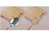 Thickened Stainless Steel Cutlery Set: Ceramic Plate, Steak Knife, Fork, Spoon - Three-Piece Western Dining Set