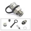 Universal M14X1.5 Thread Quick Drain Oil Valve Stainless Steel with Hose Kit