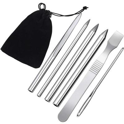 Paracord Stitching Needle Set - Stainless Steel Umbrella Rope Needles For DIY Bracelet And Jewelry Making 