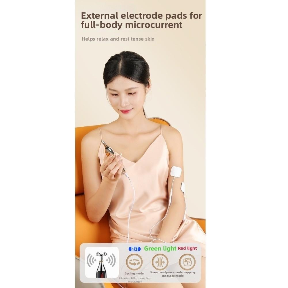 Safe Acupuncture Point Pen 5 Heads Meridian Pen Press Tool Electric Massage Pen Neck