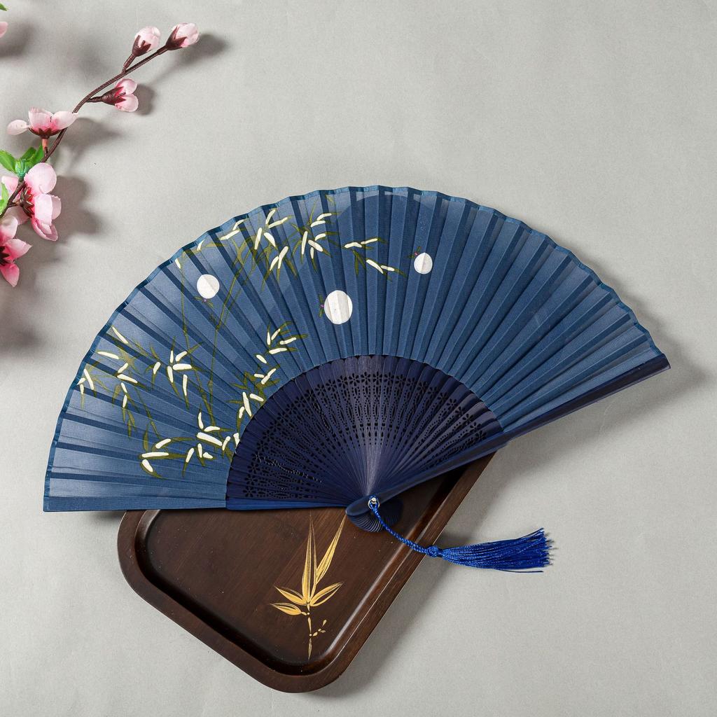 Japanese Fan Stylish Dance Fan Craft Fan Decorative For Party Women Photography