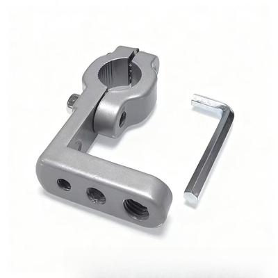Support d'extension de guidon en alliage d'aluminium pour moto - Support de montage multifonctionnel pour diverses motos