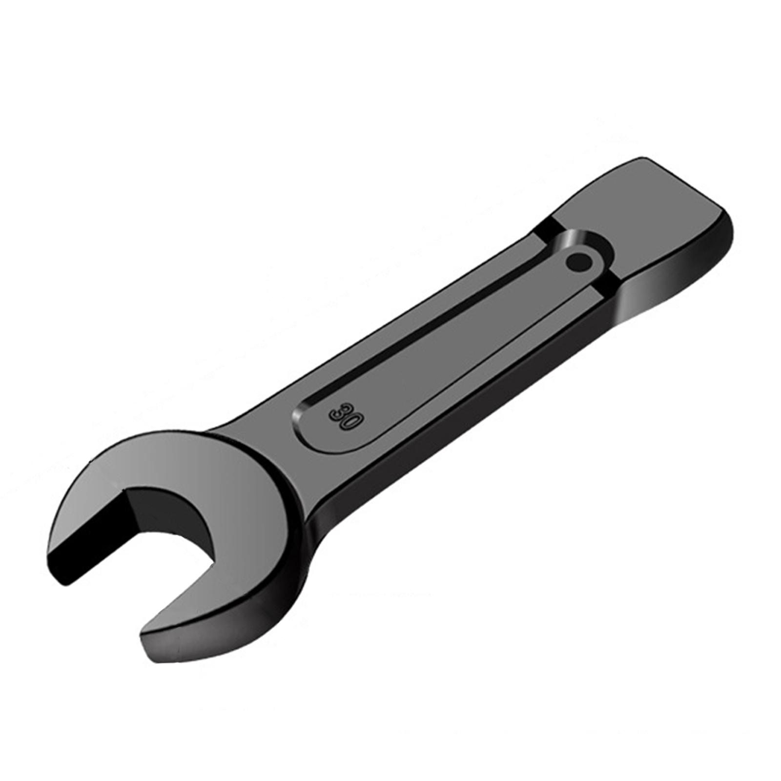 

Многофункциональный односторонний гаечный ключ с открытой ручкой и прямой ручкой, большой гаечный ключ для тяжелых условий эксплуатации, ручной инструмент для технического обслуживания автомобилей 30