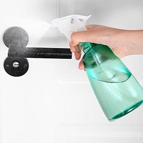 500ml Spray Bottle Transparent Refillable Spray Bottle with Adjustable Nozzle Plant Mister Bottle for Cleaning Watering Hair Cooking Gardening