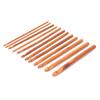 12 szt. Karbonizowane Bambusowe Szydełka Zestaw Drutów do Robienia na Drutach Narzędzia do Tkactwa Akcesoria