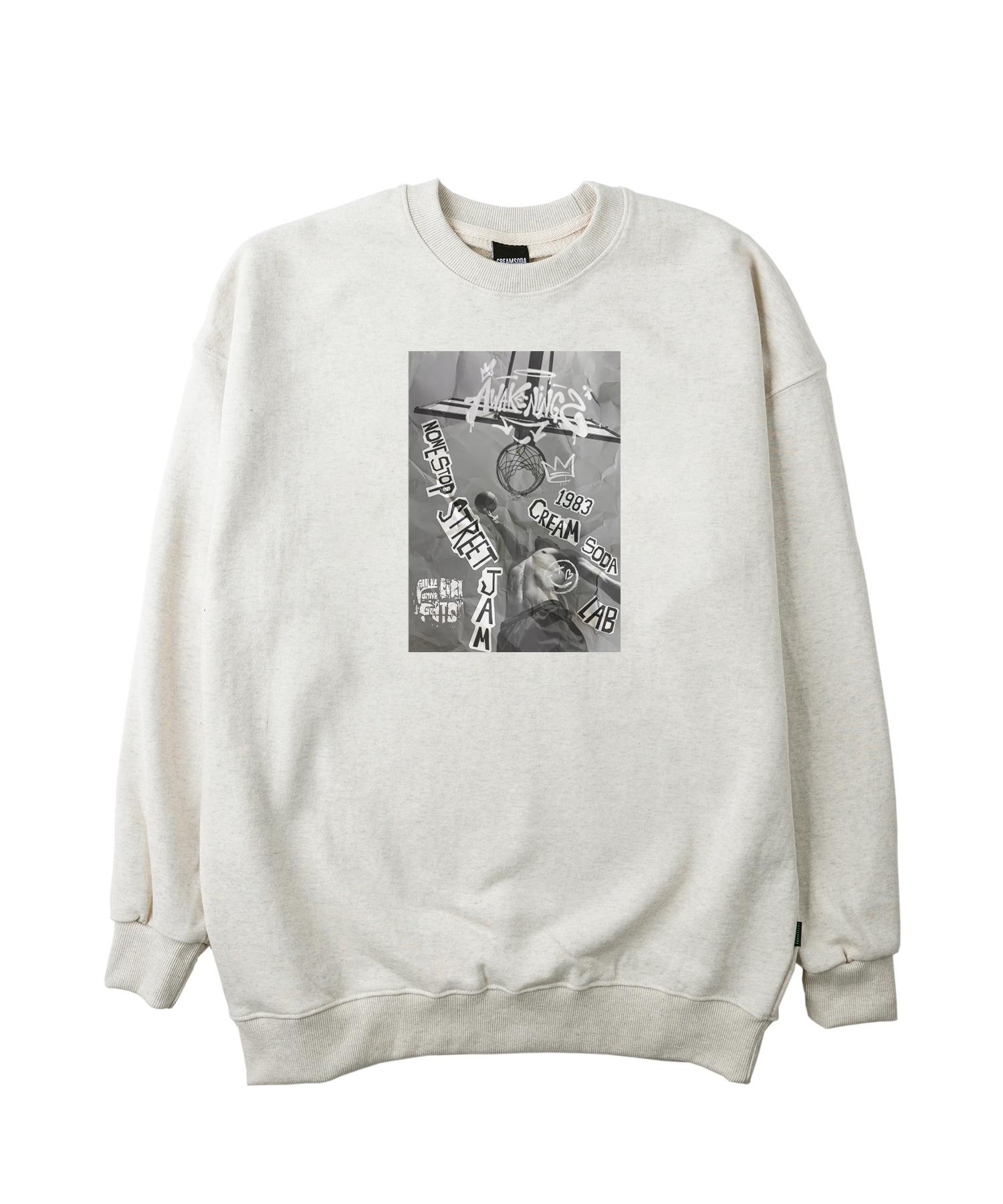 Свитшот Cream Soda Lab Street Jam Oatmeal 3(Xl)