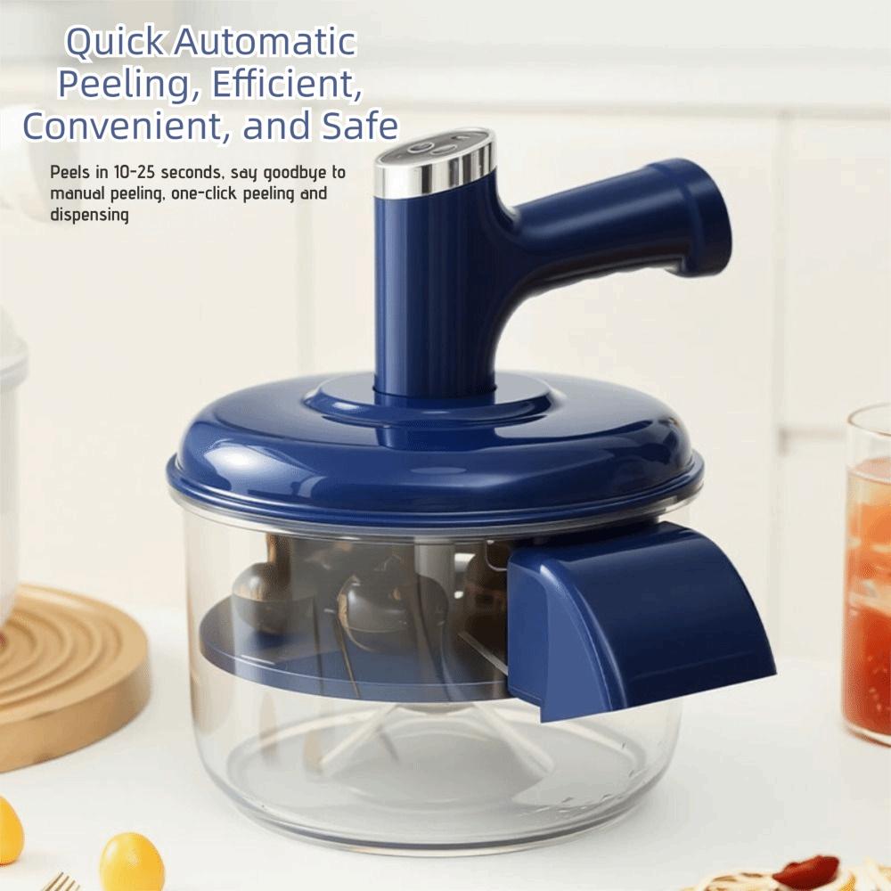 Wireless Automatic Fruit Peeler Machine Egg Beater Effortless Peeling Electric Grape Peeling Machine