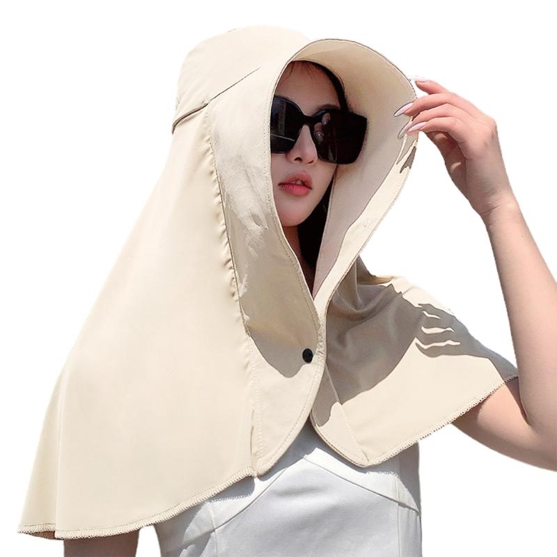Adult Ponytail Hat Student Outdoor Cycling Fishing Neck and Shoulder Cover Hat Hot Holiday Staying Cool Hat for Male
