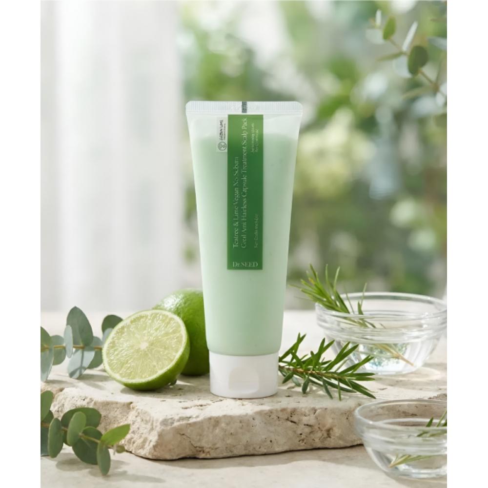 Dr.seed Tea Tree   Lime Vegan Hair Loss Treatment Scalp Pack For Travel 30ml NONE